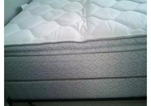 Queen Size Bed with box and Frame